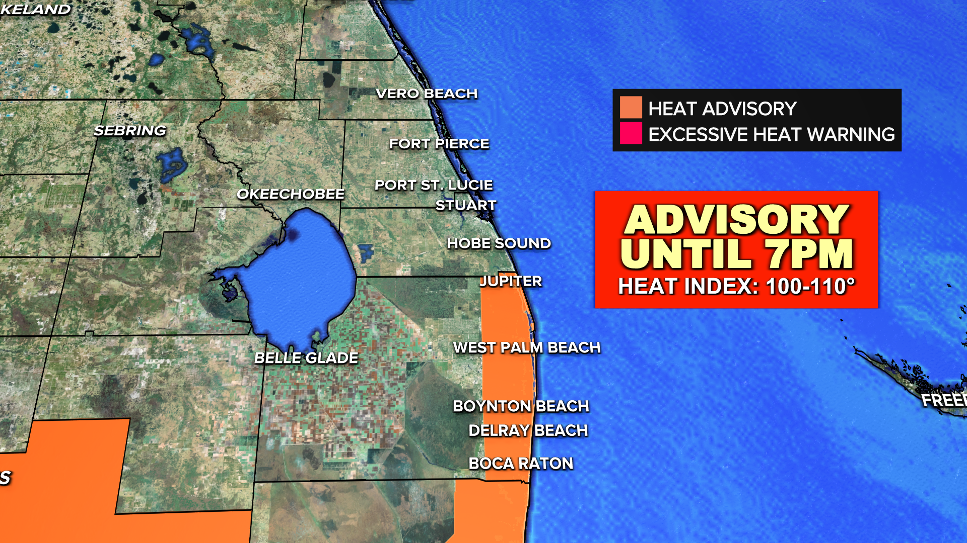 Heat Advisory July 16, 2026