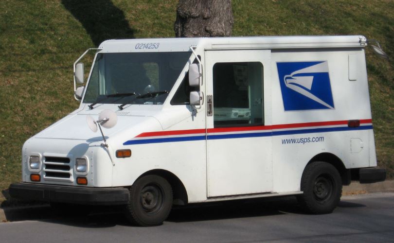 USPS postal service truck