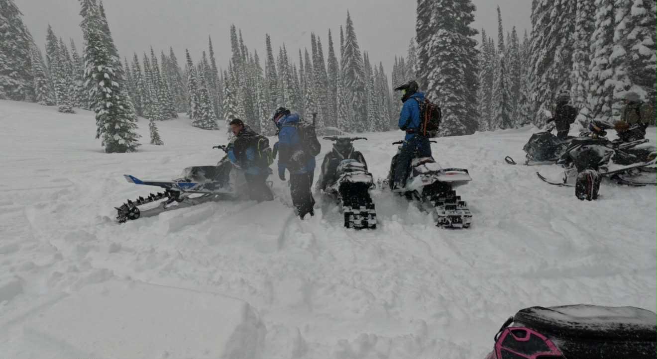 Snowmobiler Rescue