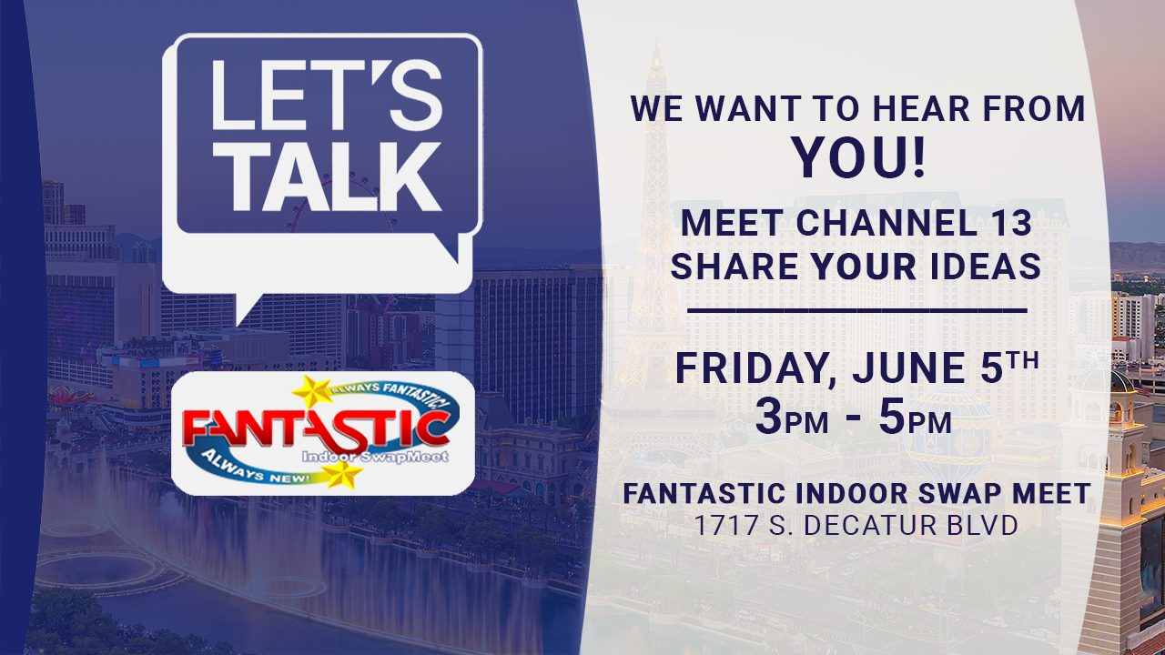 Let's Talk: Connect with Channel 13 in return to Fantastic Indoor Swap Meet