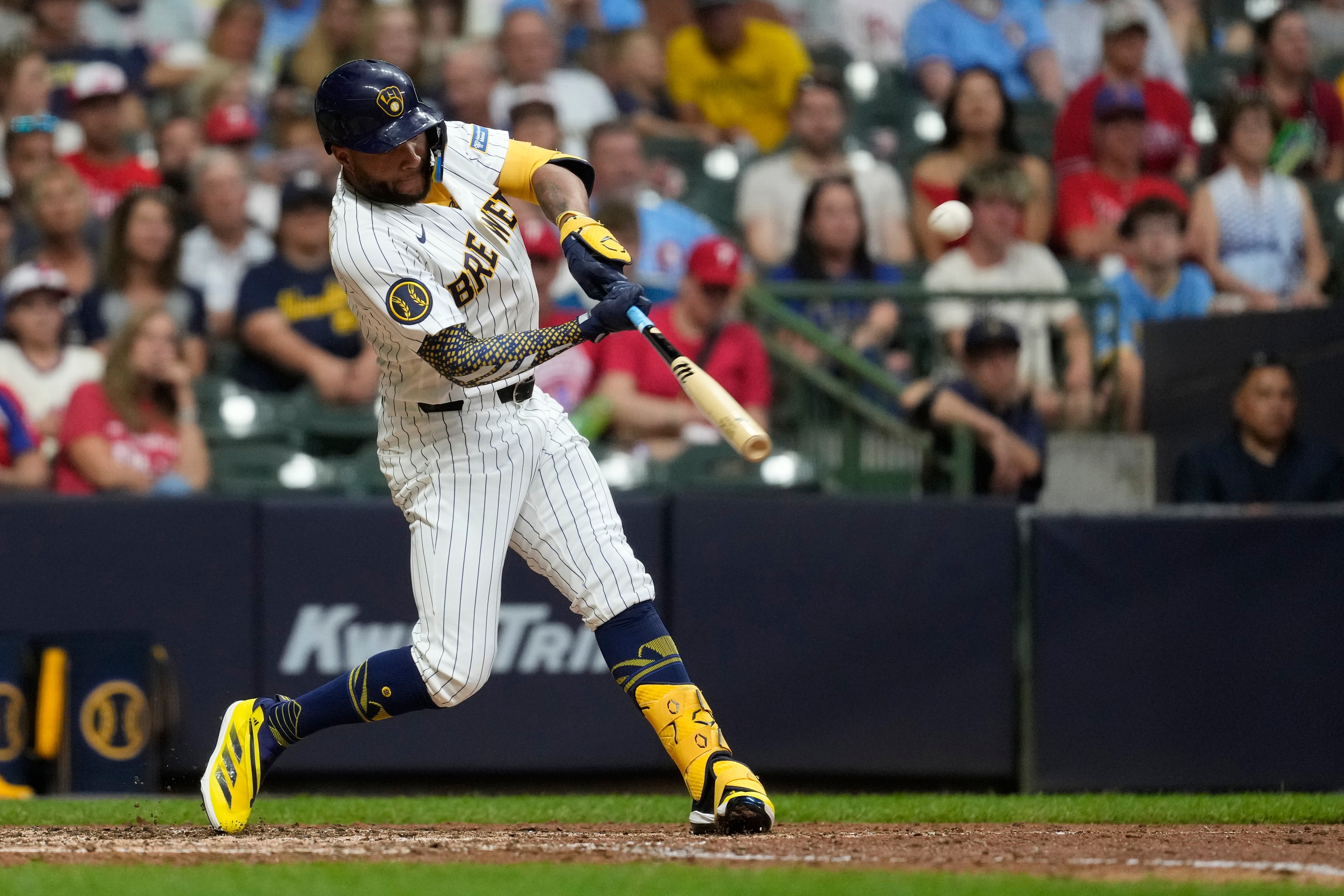 Phillies Brewers Baseball