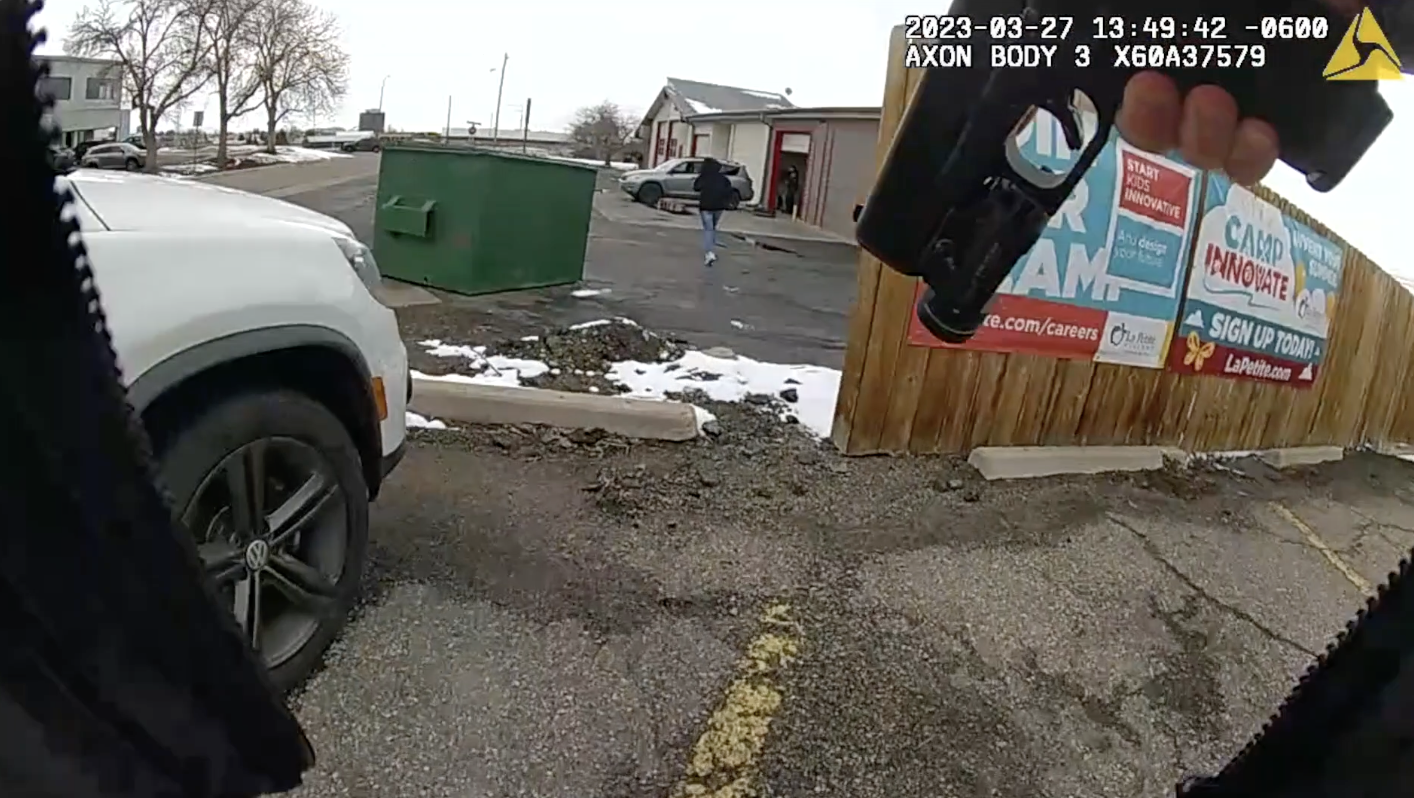 Body camera footage from a 2023 shooting in which police killed a teen robbery suspect in Lakewood, Colorado. 
