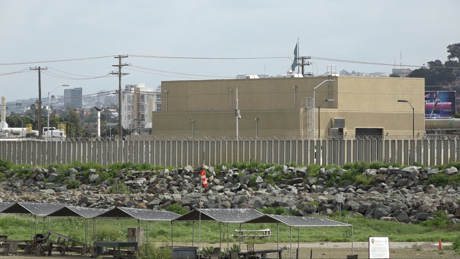 The IBWC International Wastewater Treatment Plane in San Ysidro is supposed to manage an average of 25 million gallons of water per day.