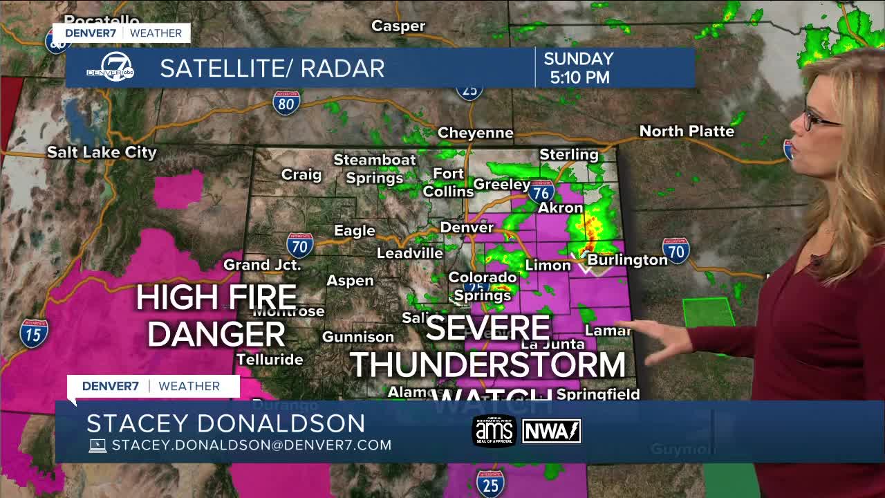 Severe Thunderstorm Watch Sunday night