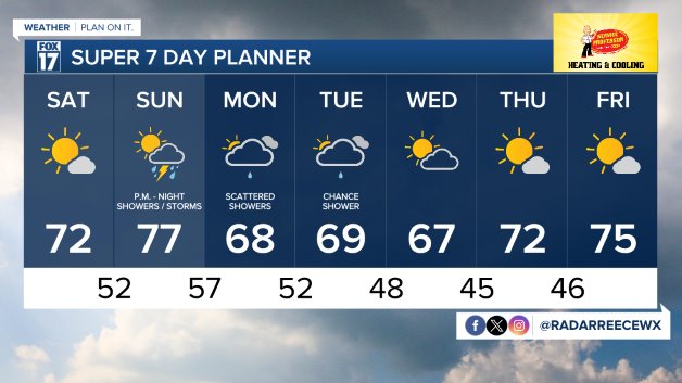 7 DAY FORECAST