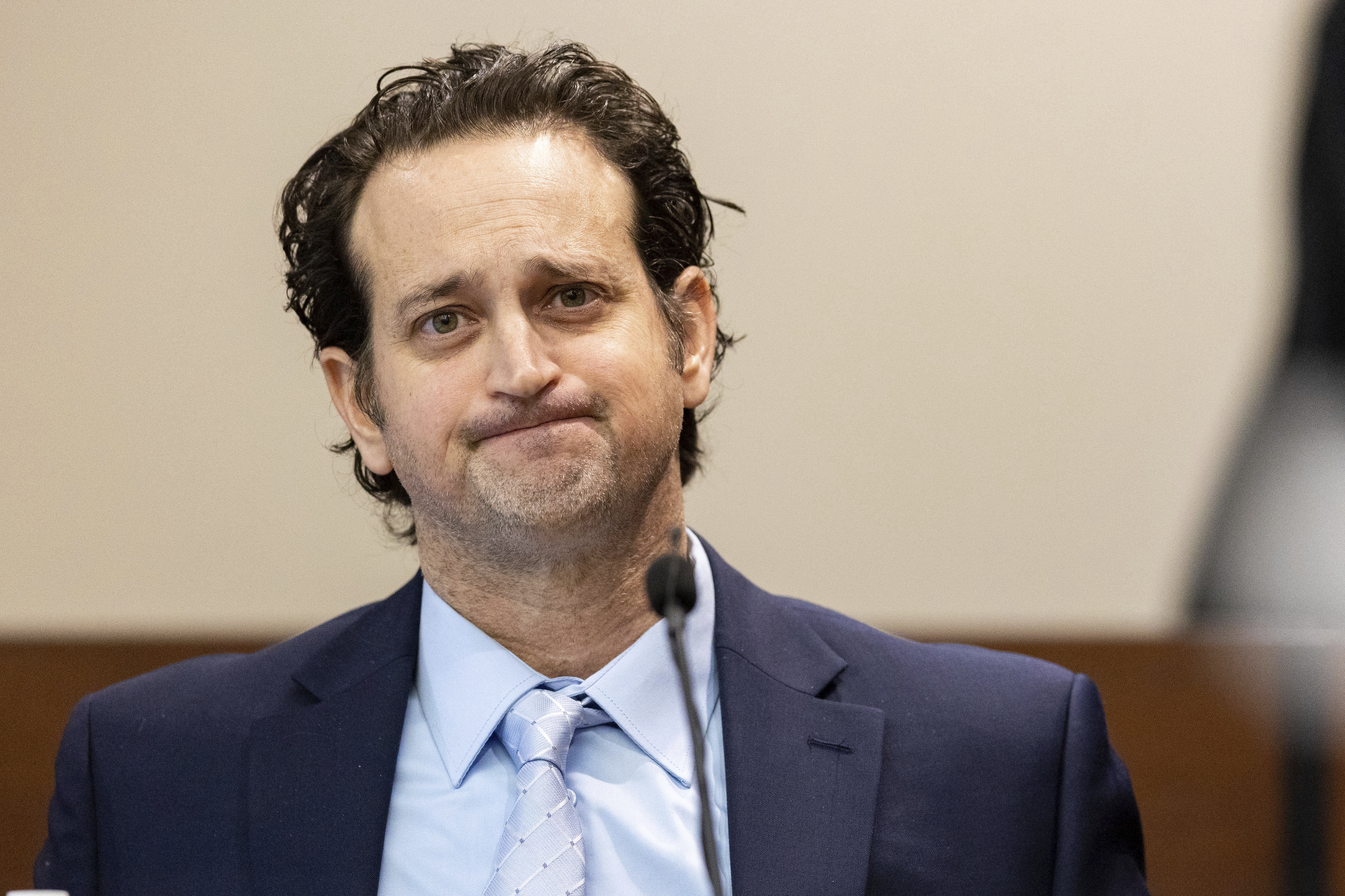 Charlie Adelson testifies during his trial, Nov. 2, 2023
