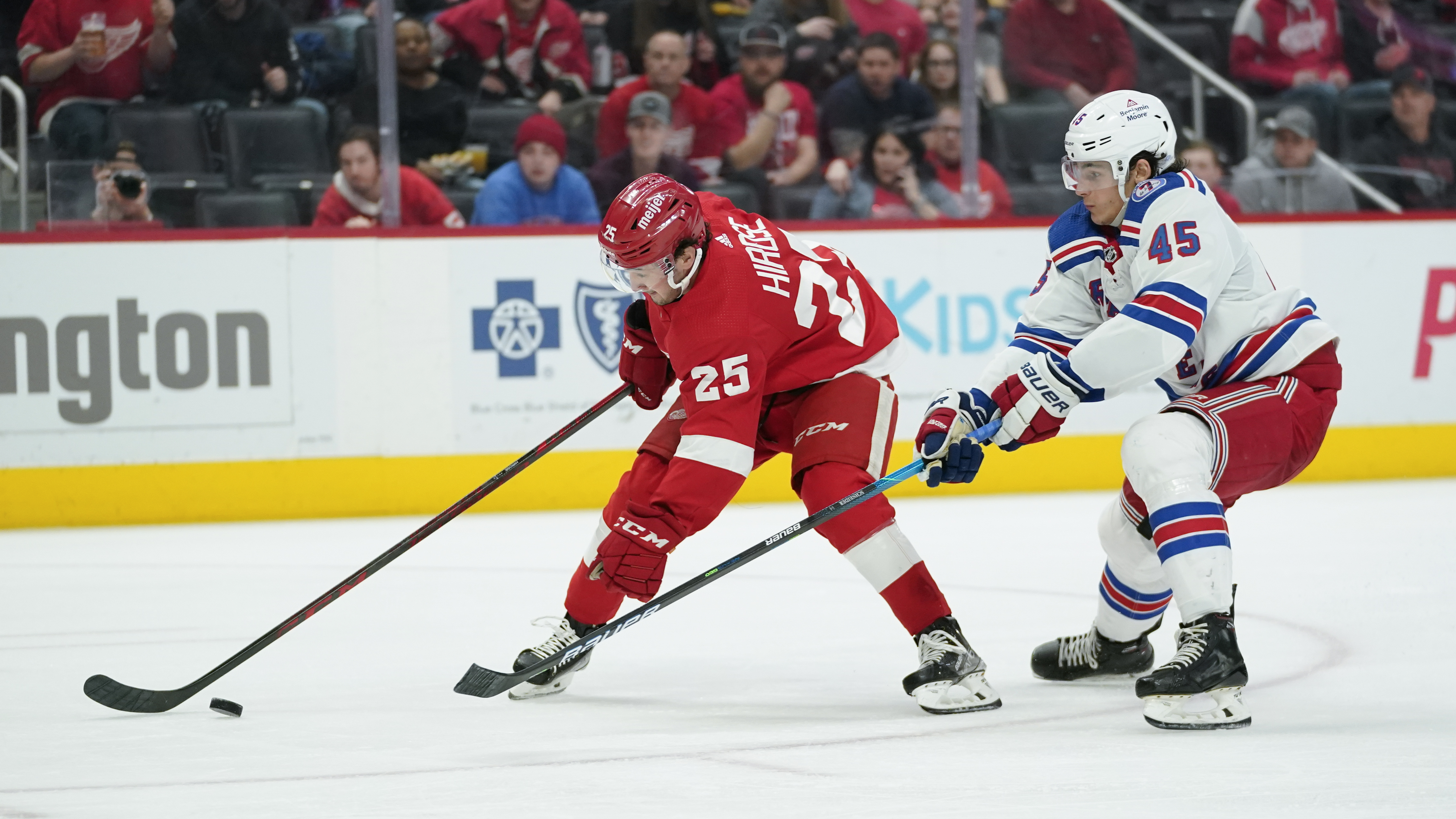 Rangers Red Wings Hockey