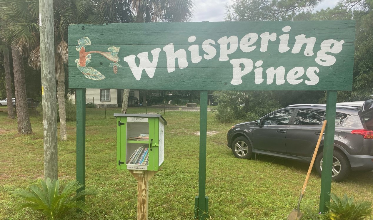 Access Tallahassee brings free little library to Ft. Braden community