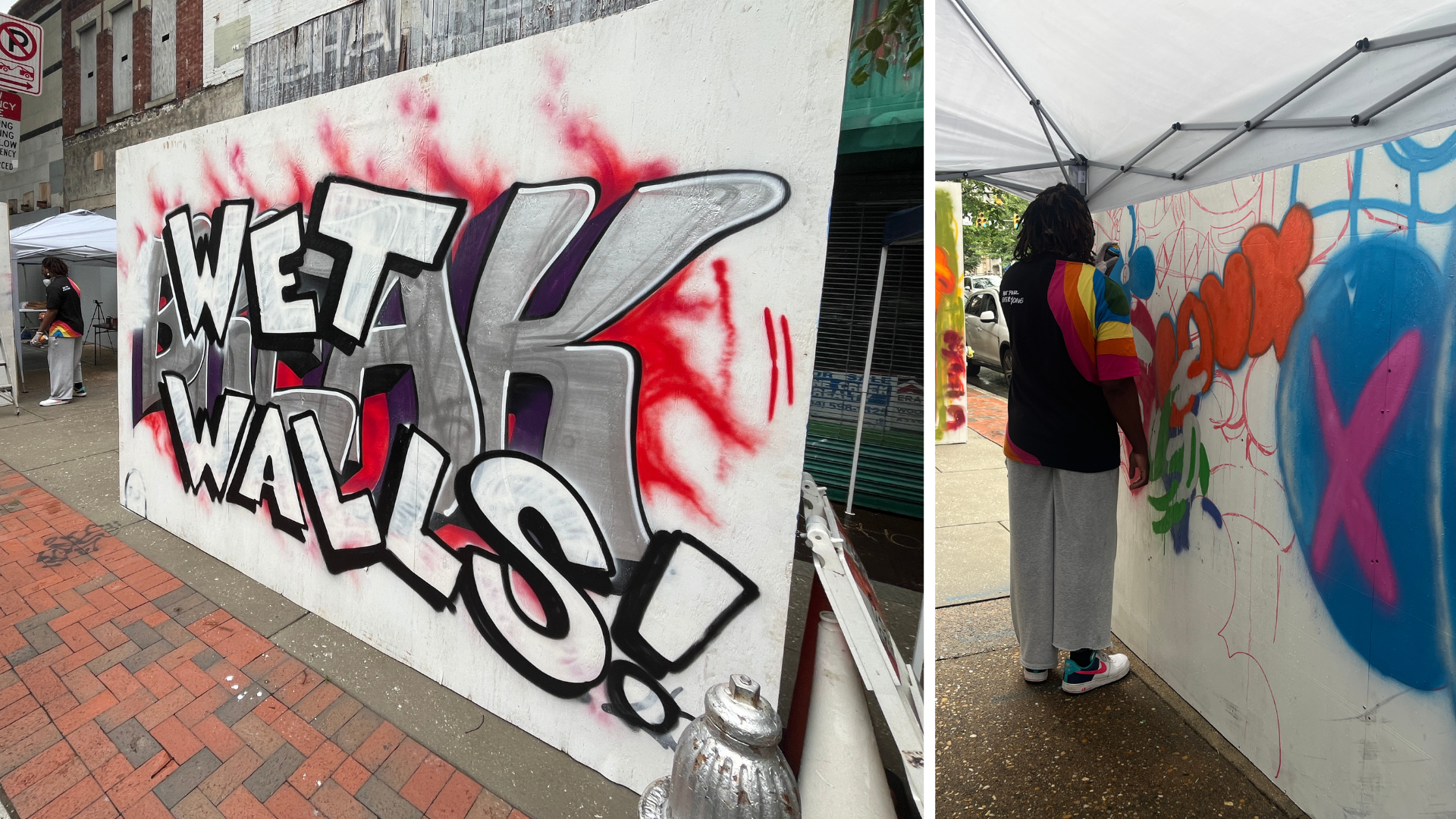 ‘Wet Walls’ event in Richmond sparks creativity on Broad Street