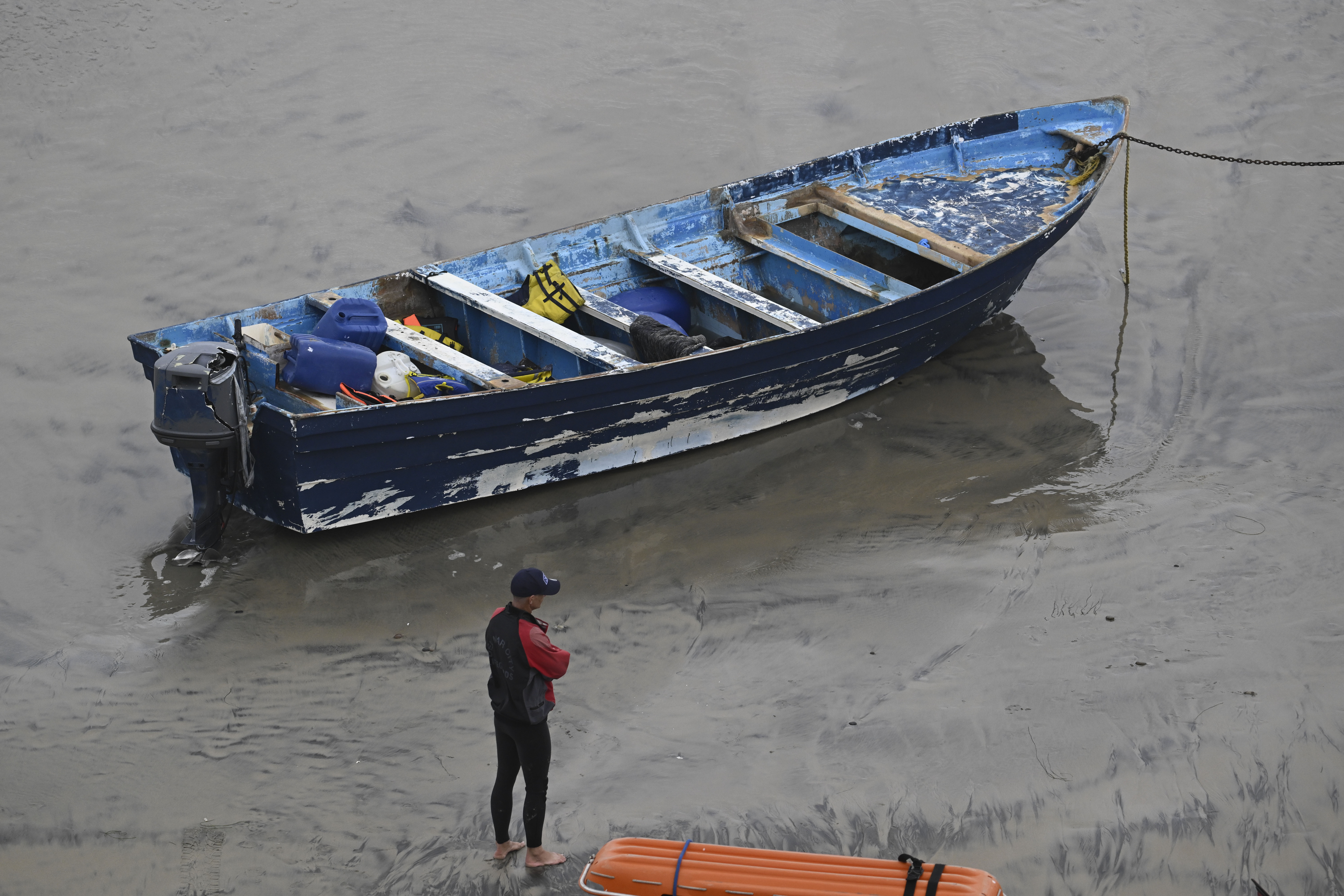 California Capsized Boat