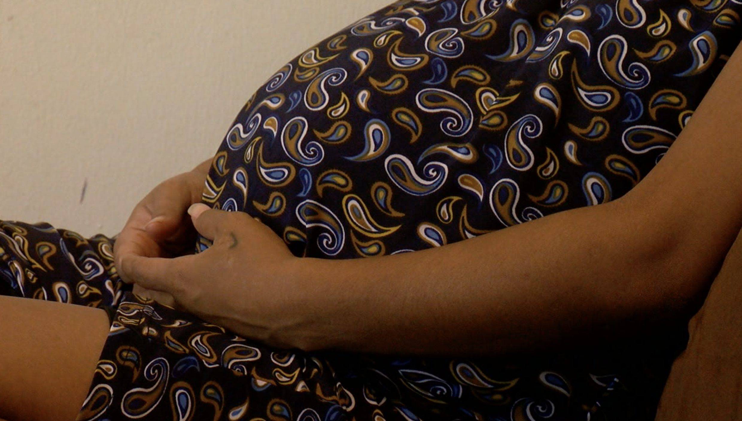 Pregnant Marshallese woman