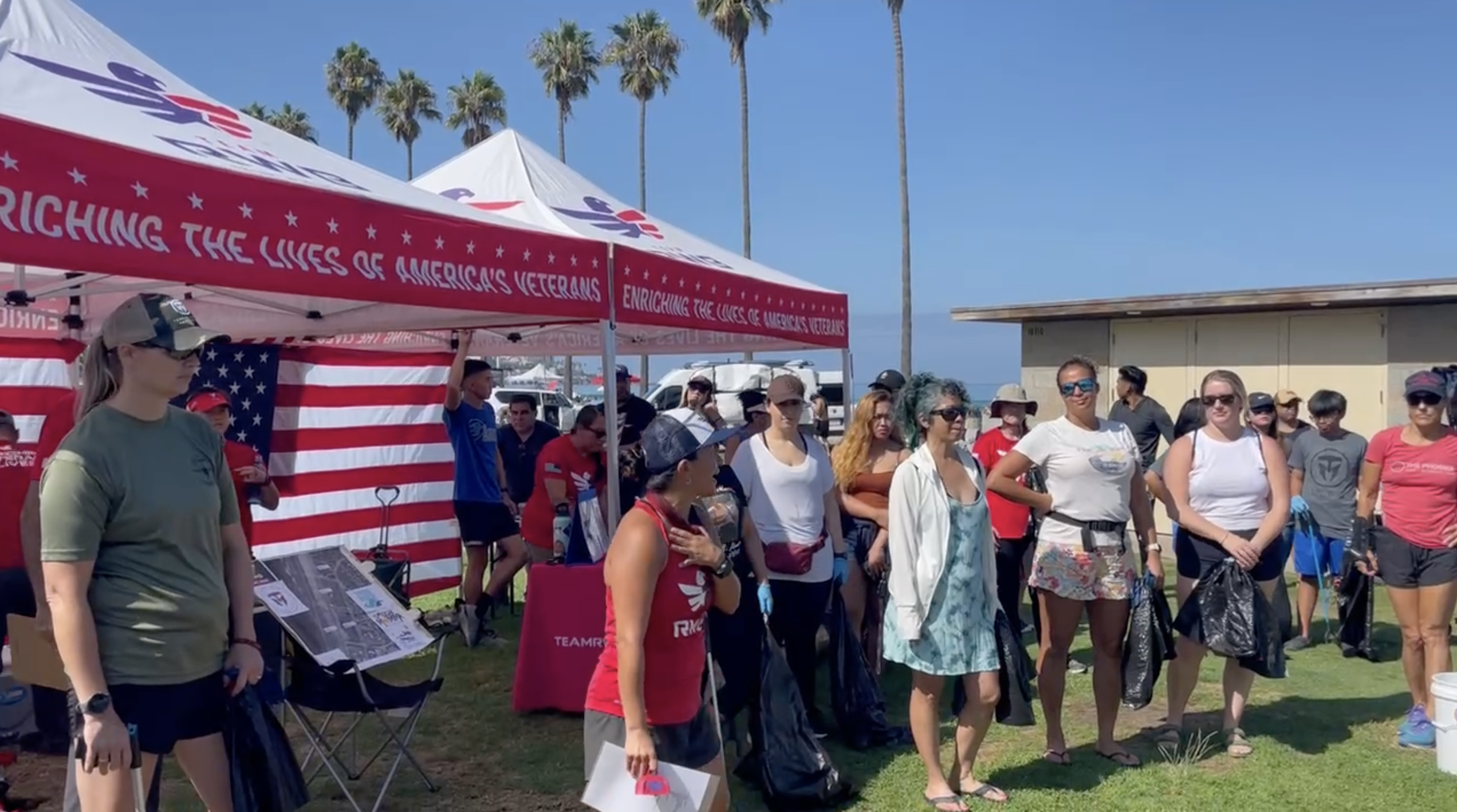9/11 La Jolla Shores Beach clean up