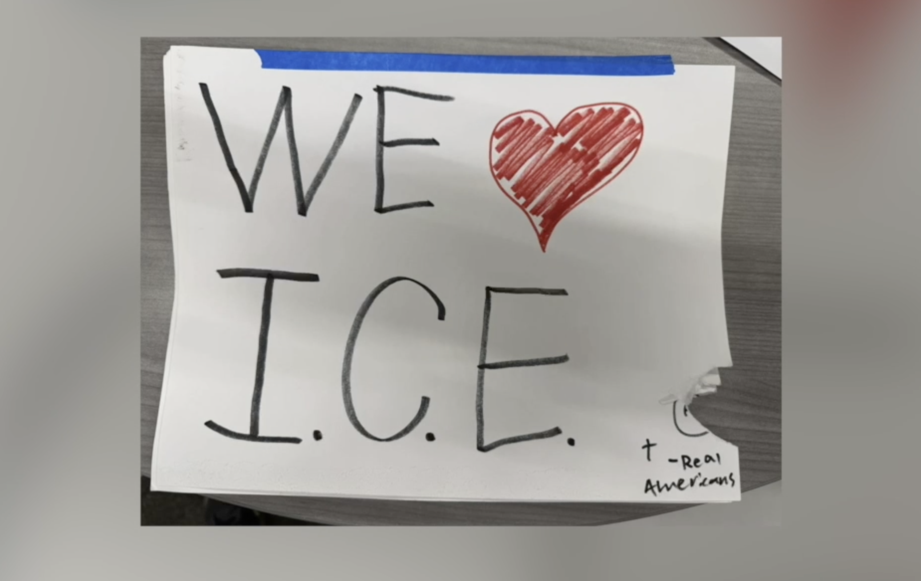 Suspension reversed for Torrey Pines High School student who posted pro-ICE flyers