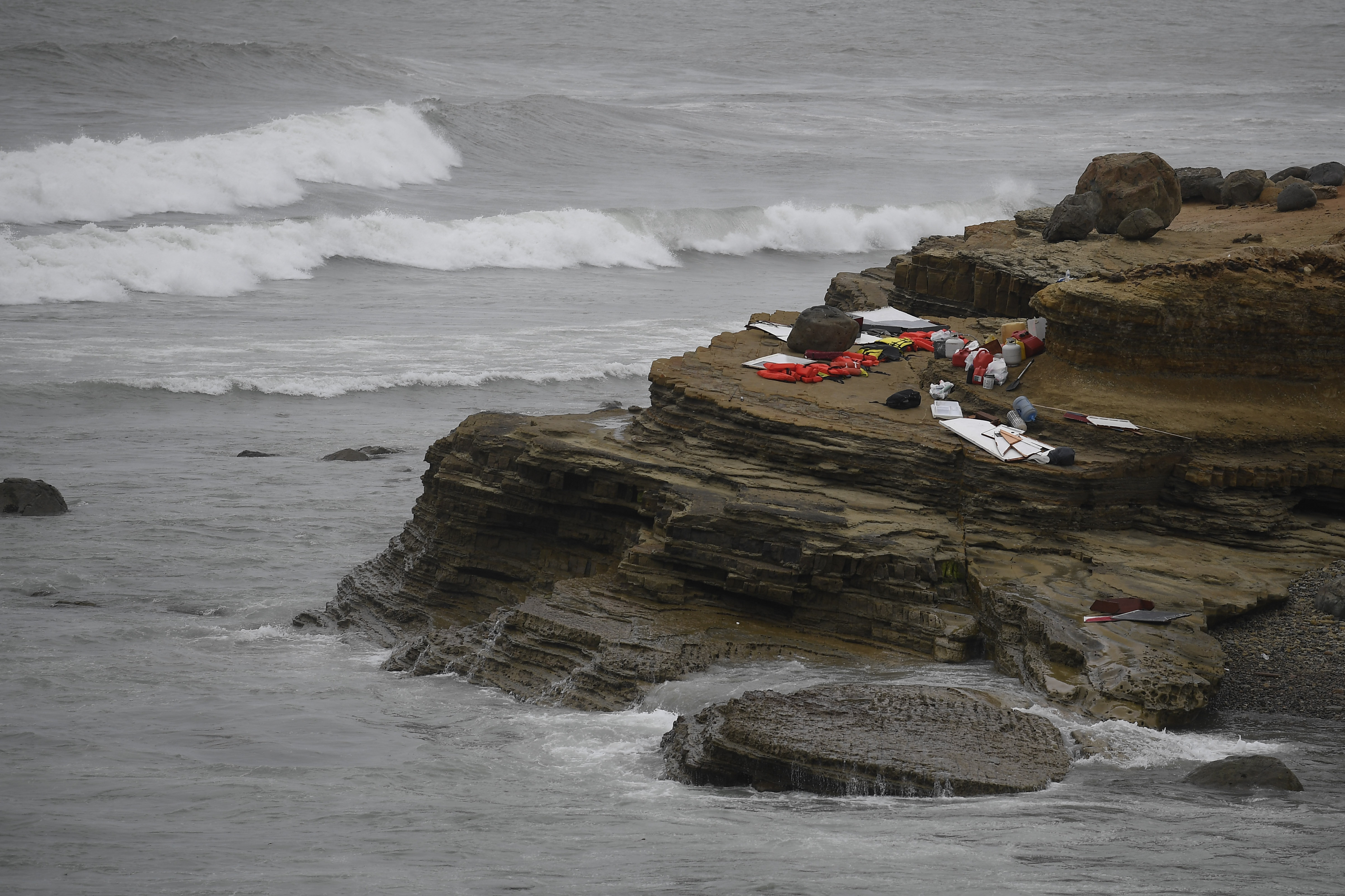 Boat Capsizes California