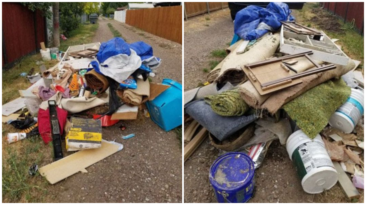 City of Great Falls: don't illegally dump trash