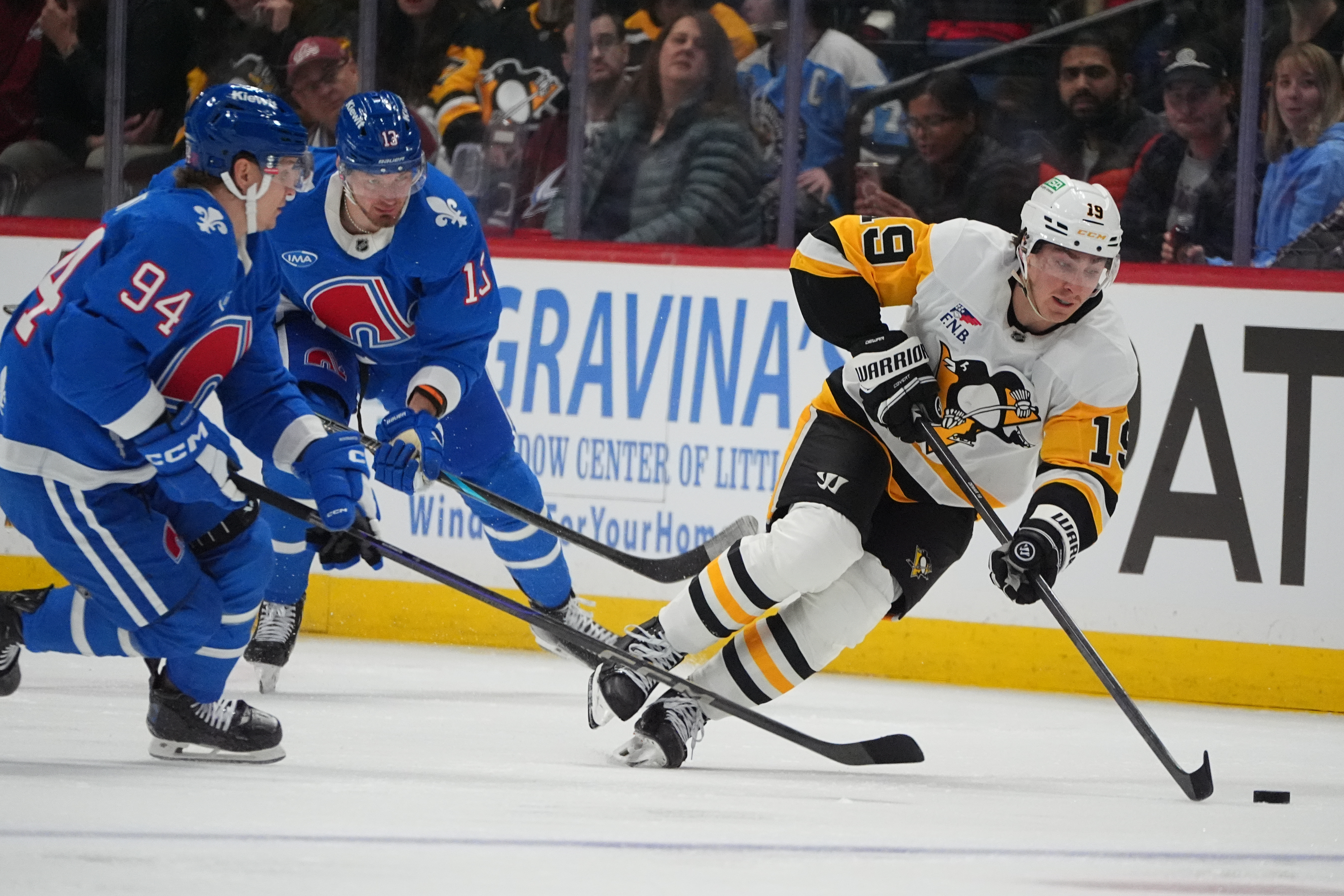 Penguins Avalanche Hockey