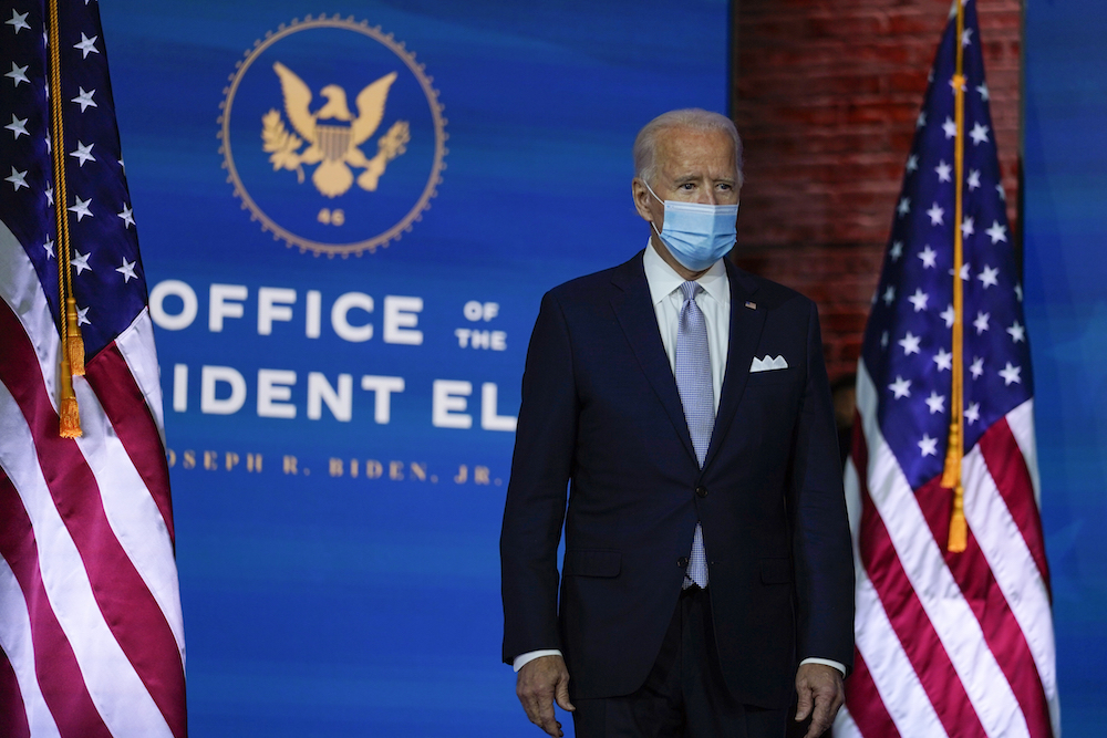 Trump inaugural presence important to US, Biden says