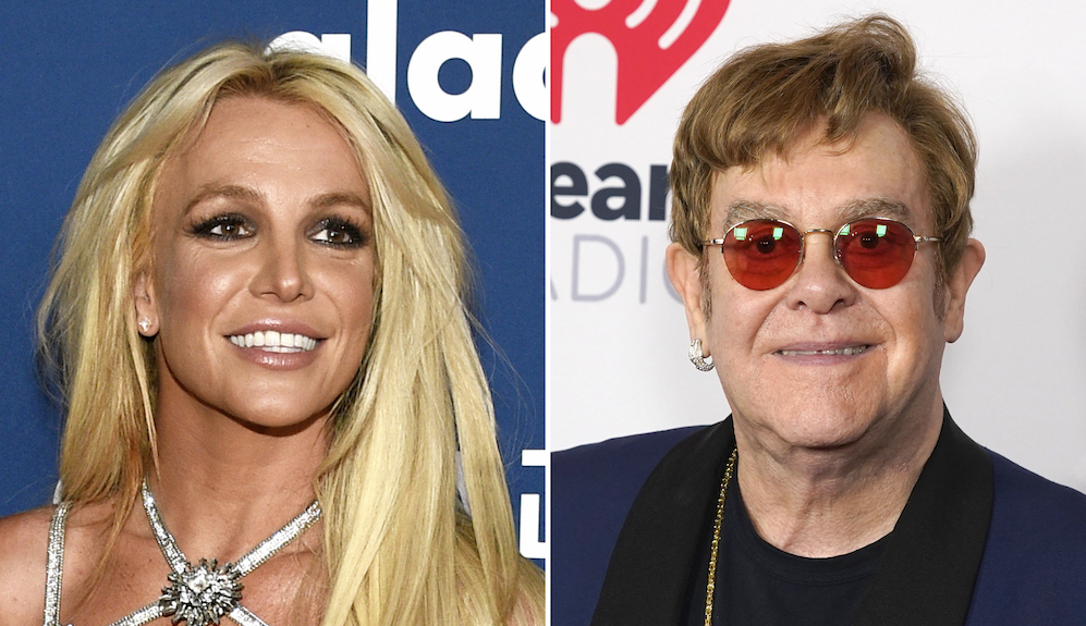 Music-Elton John-Britney Spears