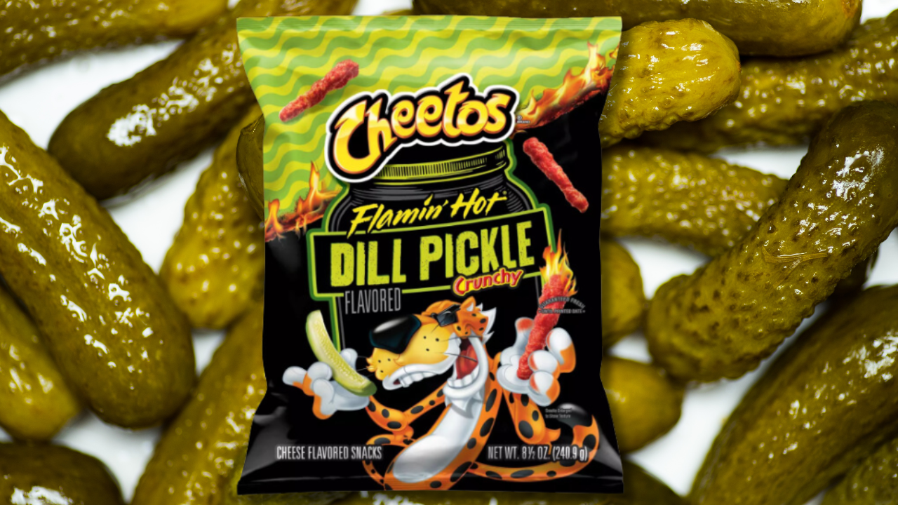Flamin Hot Dill Pickle Cheetos 