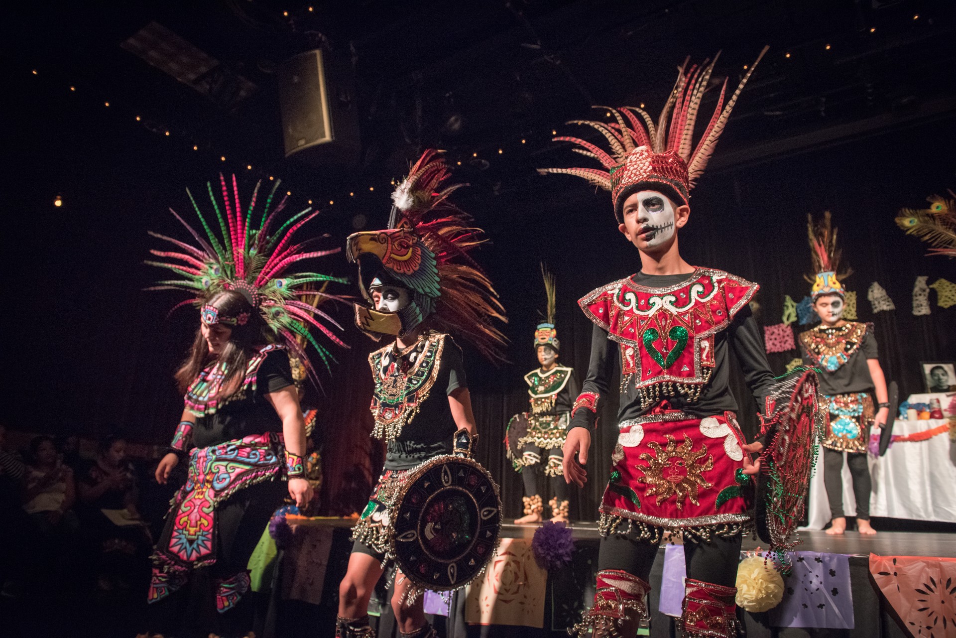 Danza Azteca at Day of the Dead in Baltimore