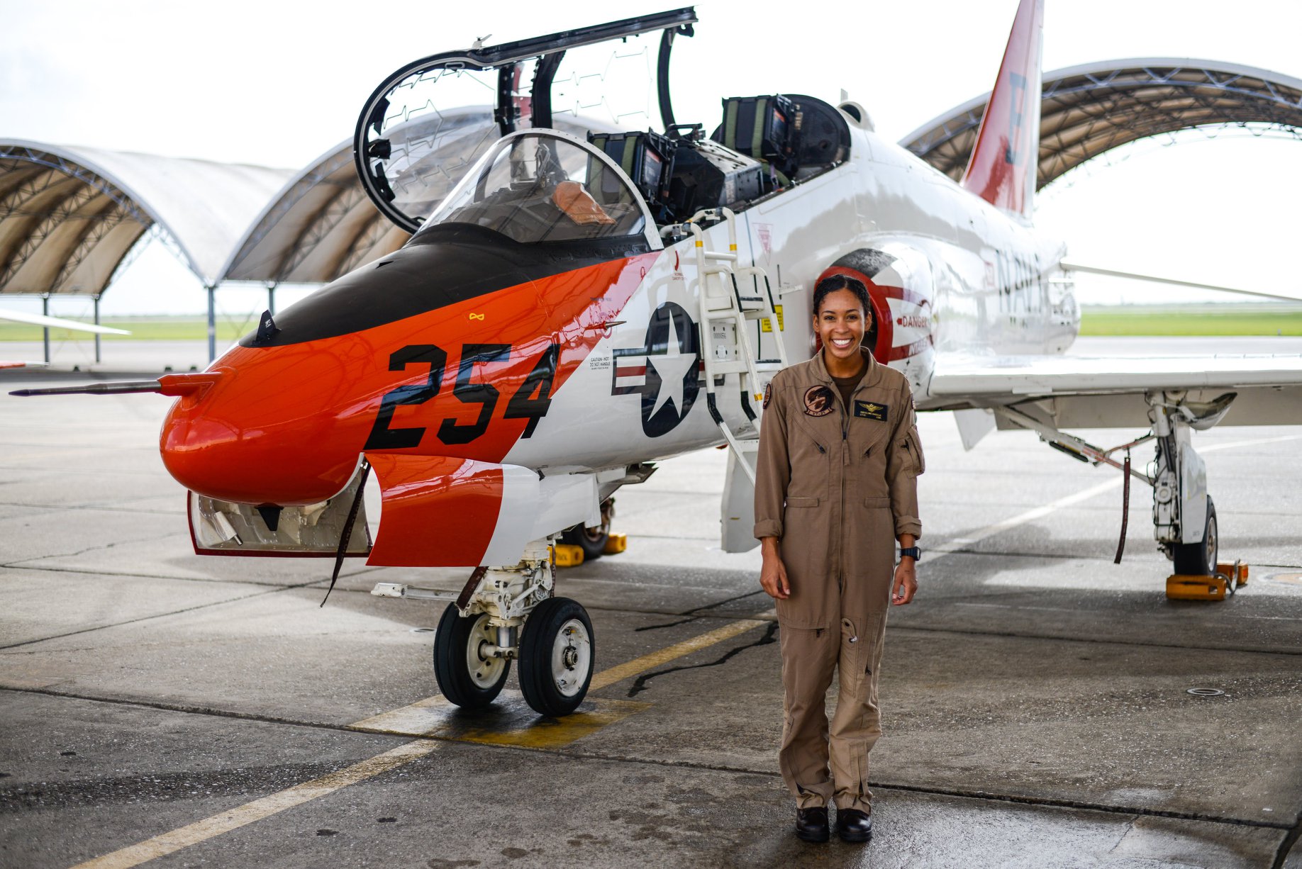 US Navy welcomes 1st Black female Tactical Aircraft pilot