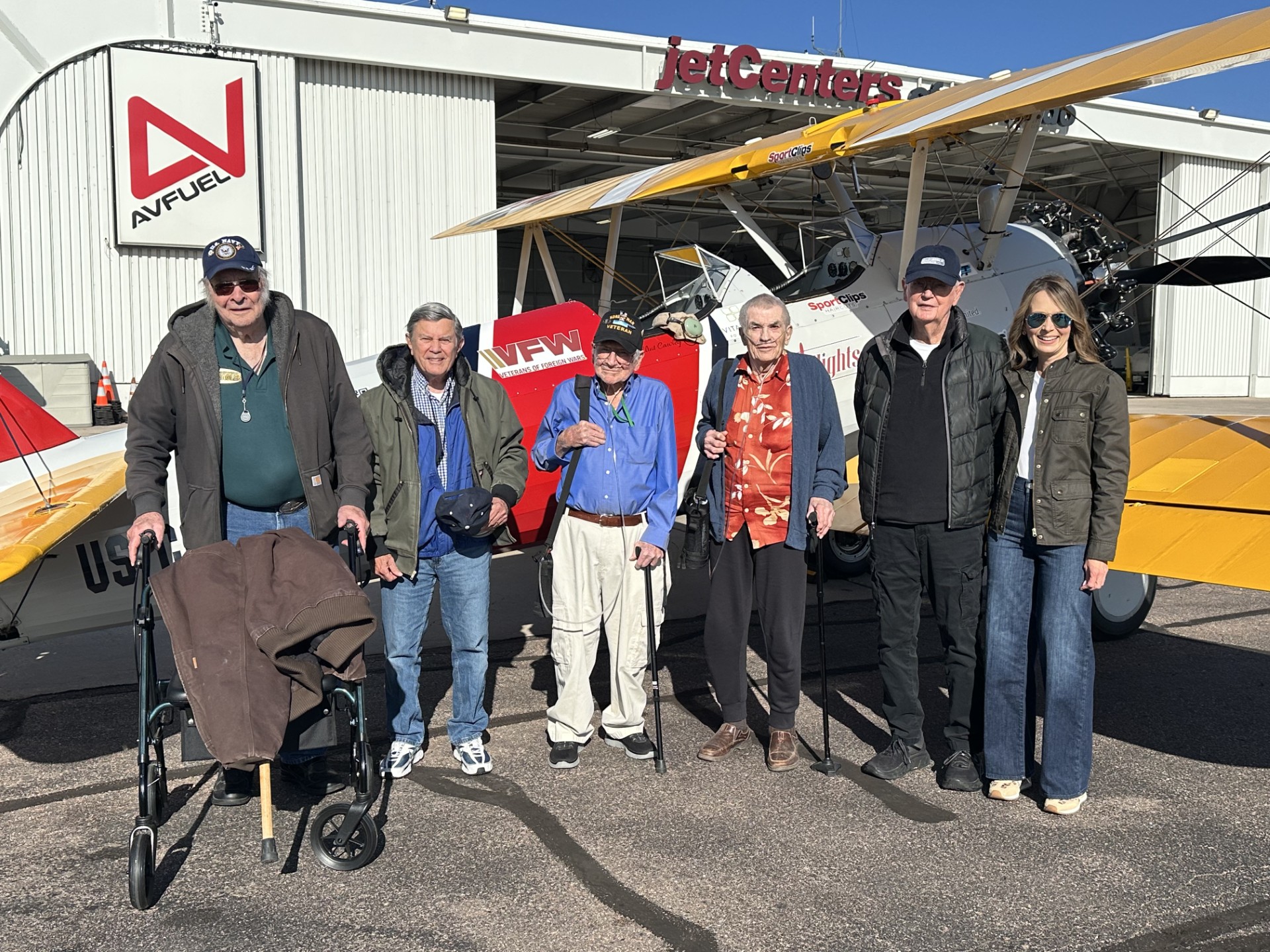 Dream Flight group photo