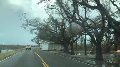 Hurricane Laura Damage
