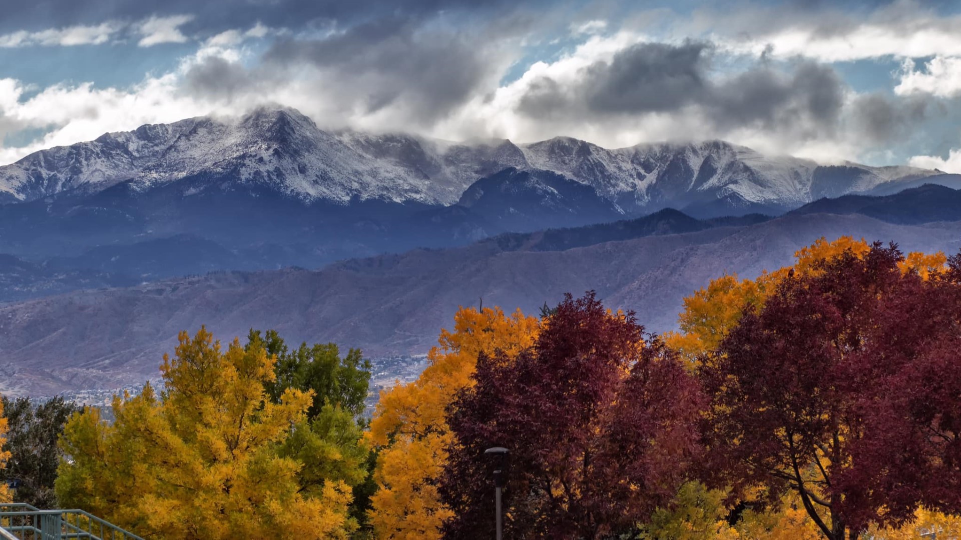 Colorado Springs in fall