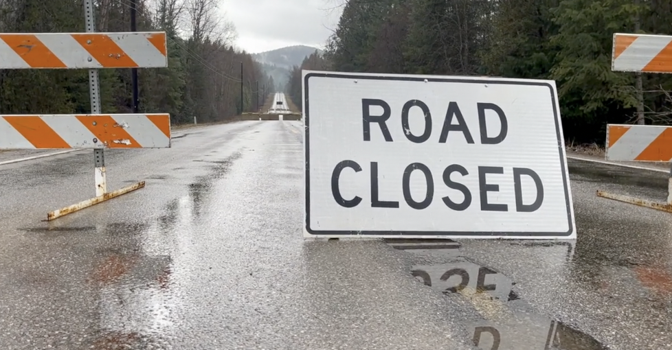 Libby Road Closed