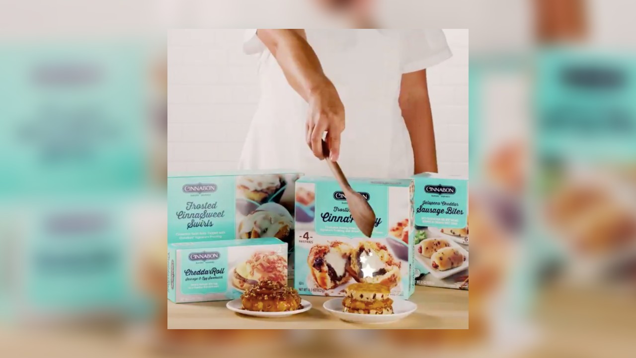 Cinnabon available in freezer aisle at Walmart