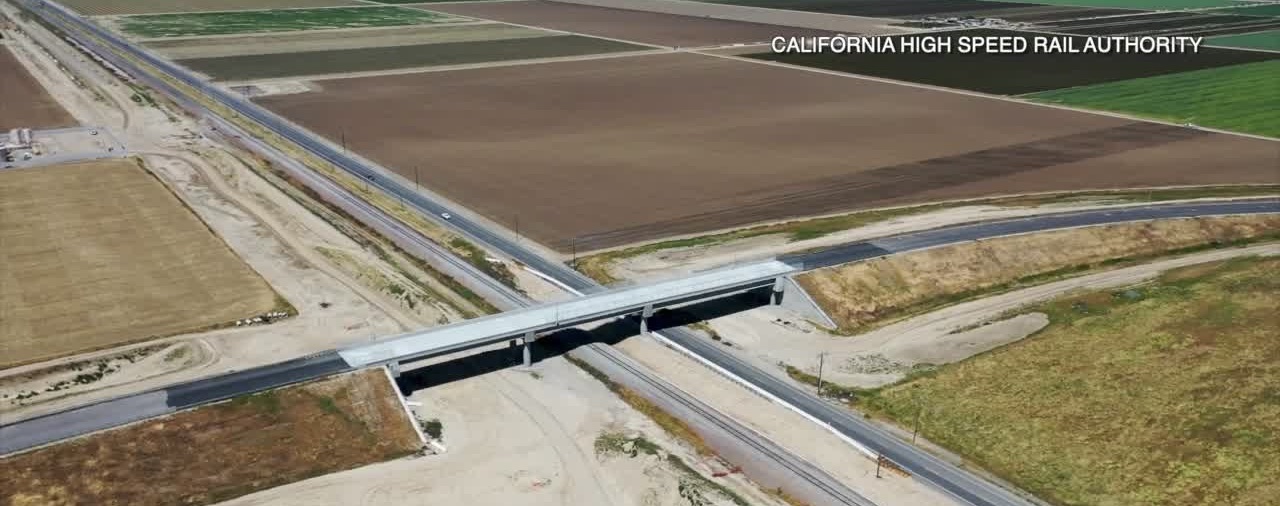 California High-Speed Rail Authority McCombs Road overcrossing