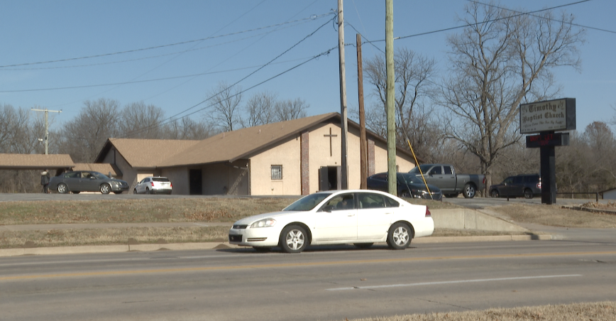 Church basket giveaway