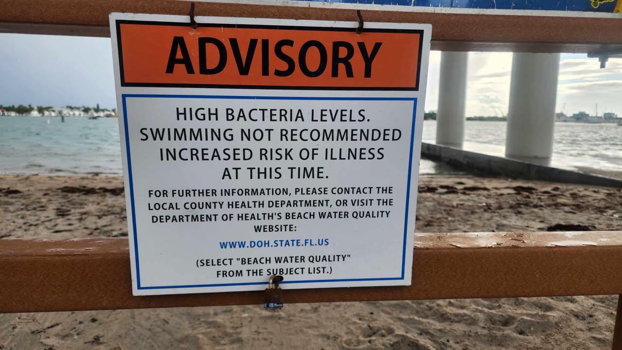Palm Beach County Water Health Advisory