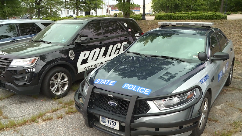 Virginia State Police in Petersburg