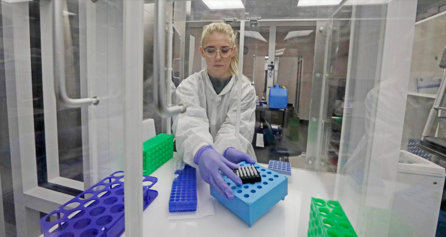 Covid testing lab