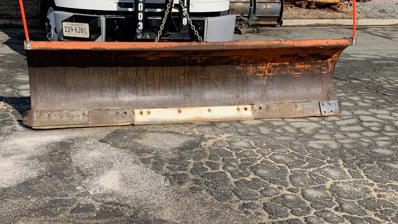 Repaired Henrico snow plow
