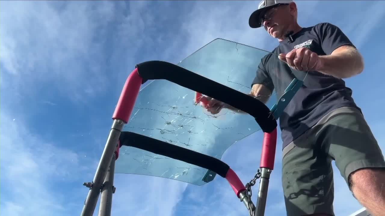 Laminated auto glass can be risky