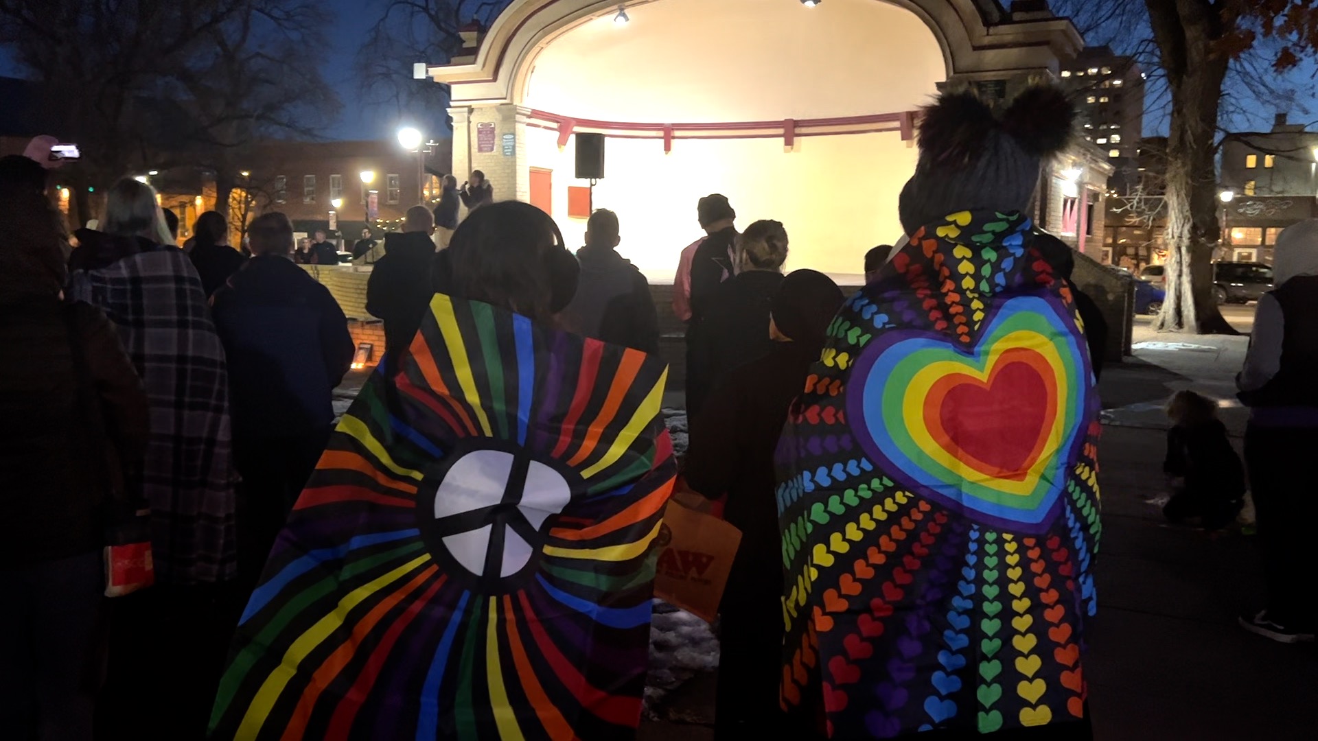 Vigil held at Acacia Park in Colorado Springs to mourn and remember victims