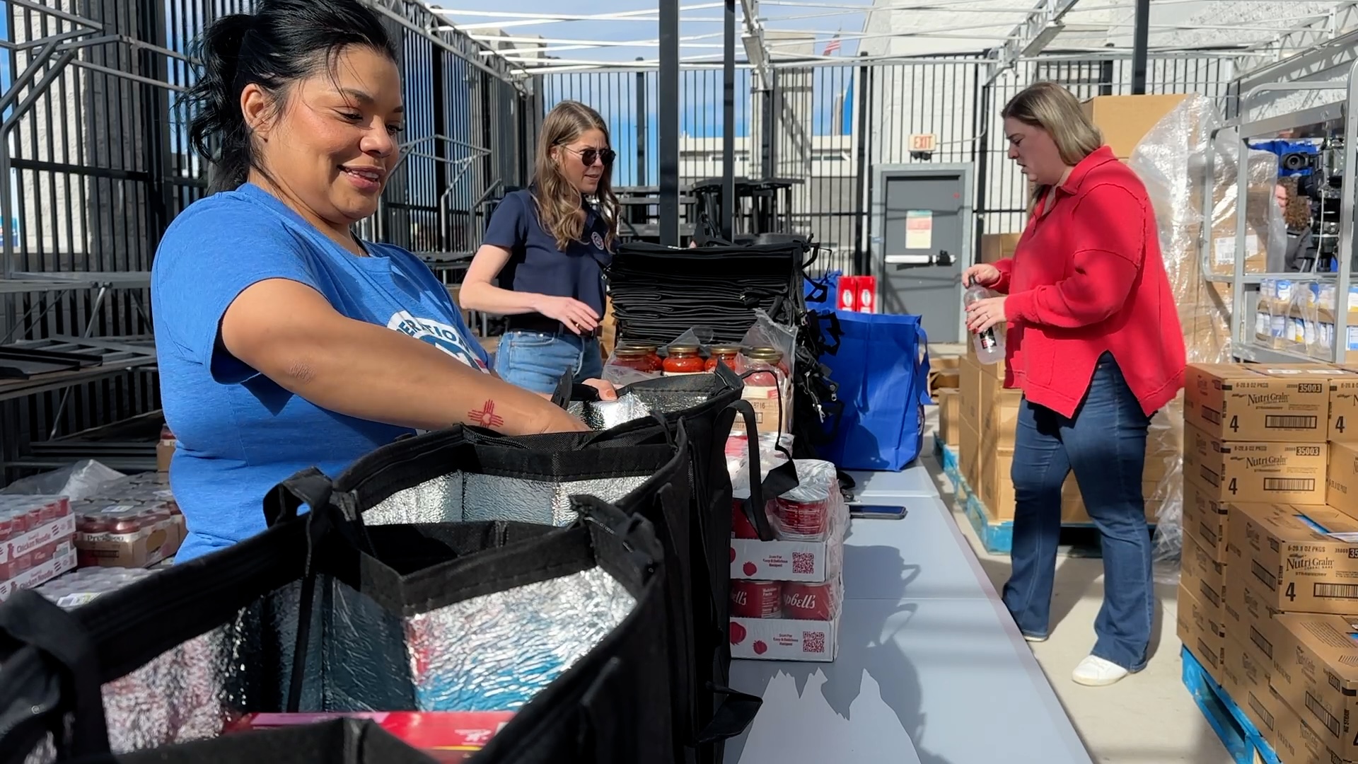 Operation Homefront Organizers Prepare Meal Kits for Veterans