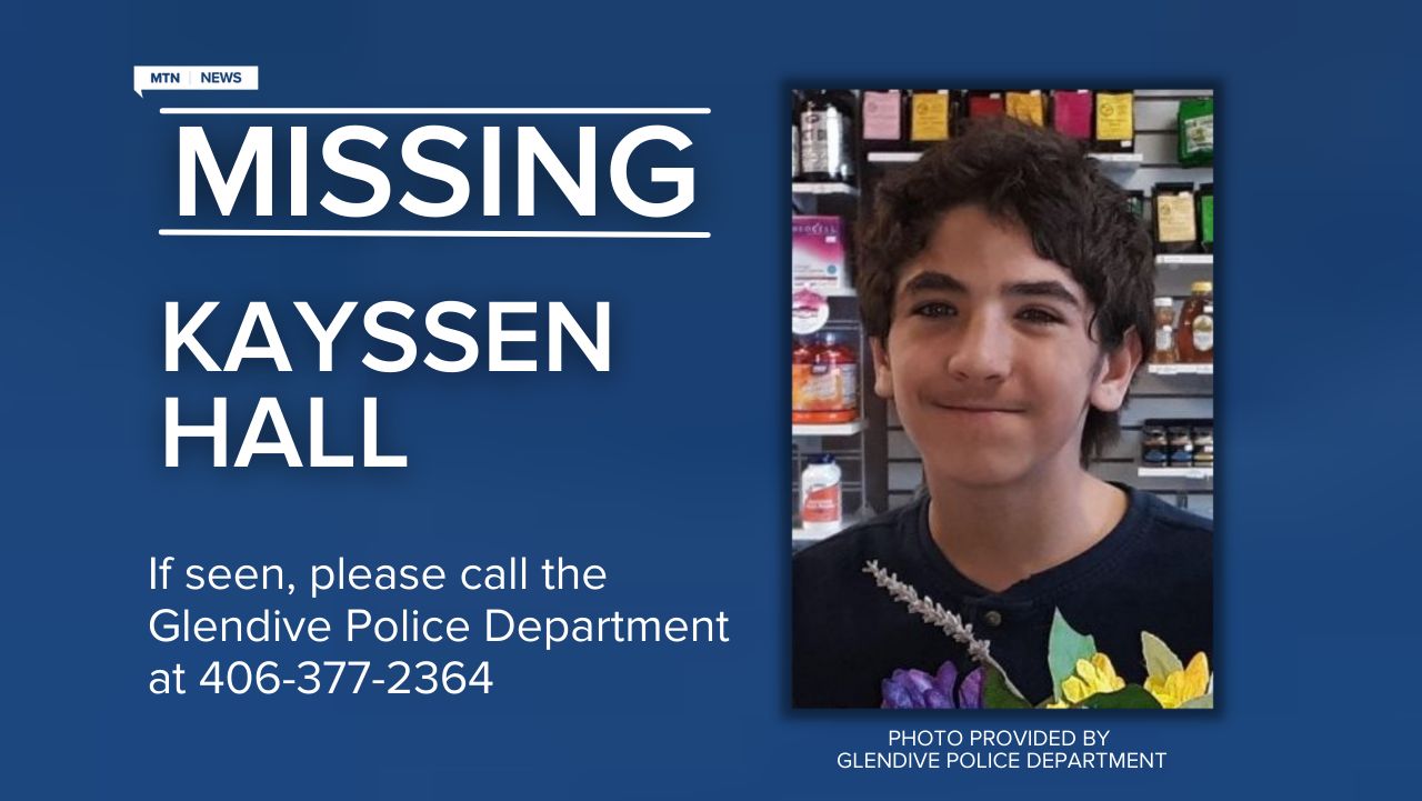 The Glendive Police Department is asking the public for help locating Kayssen Hall. 
