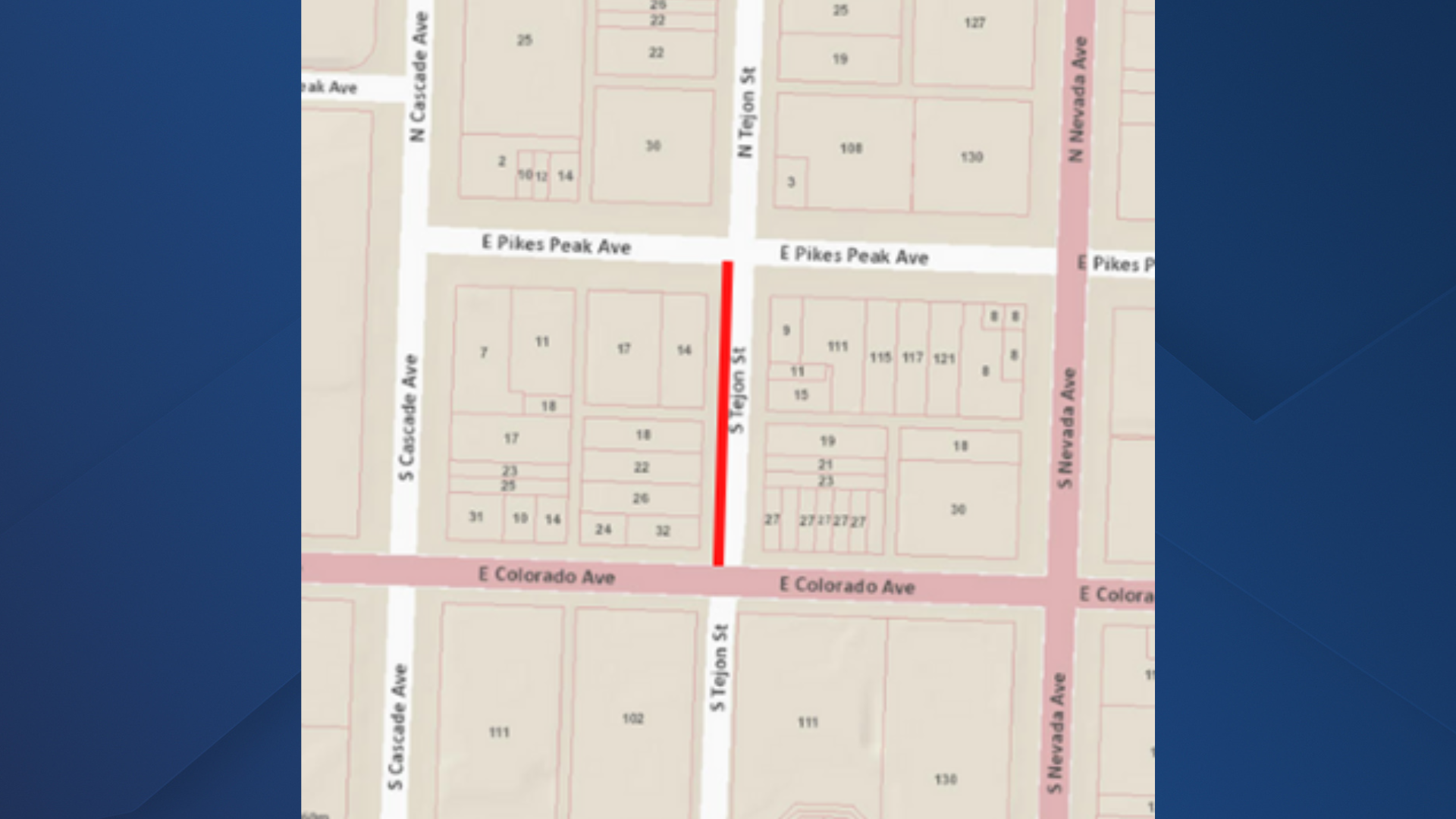 Tejon Road Closure