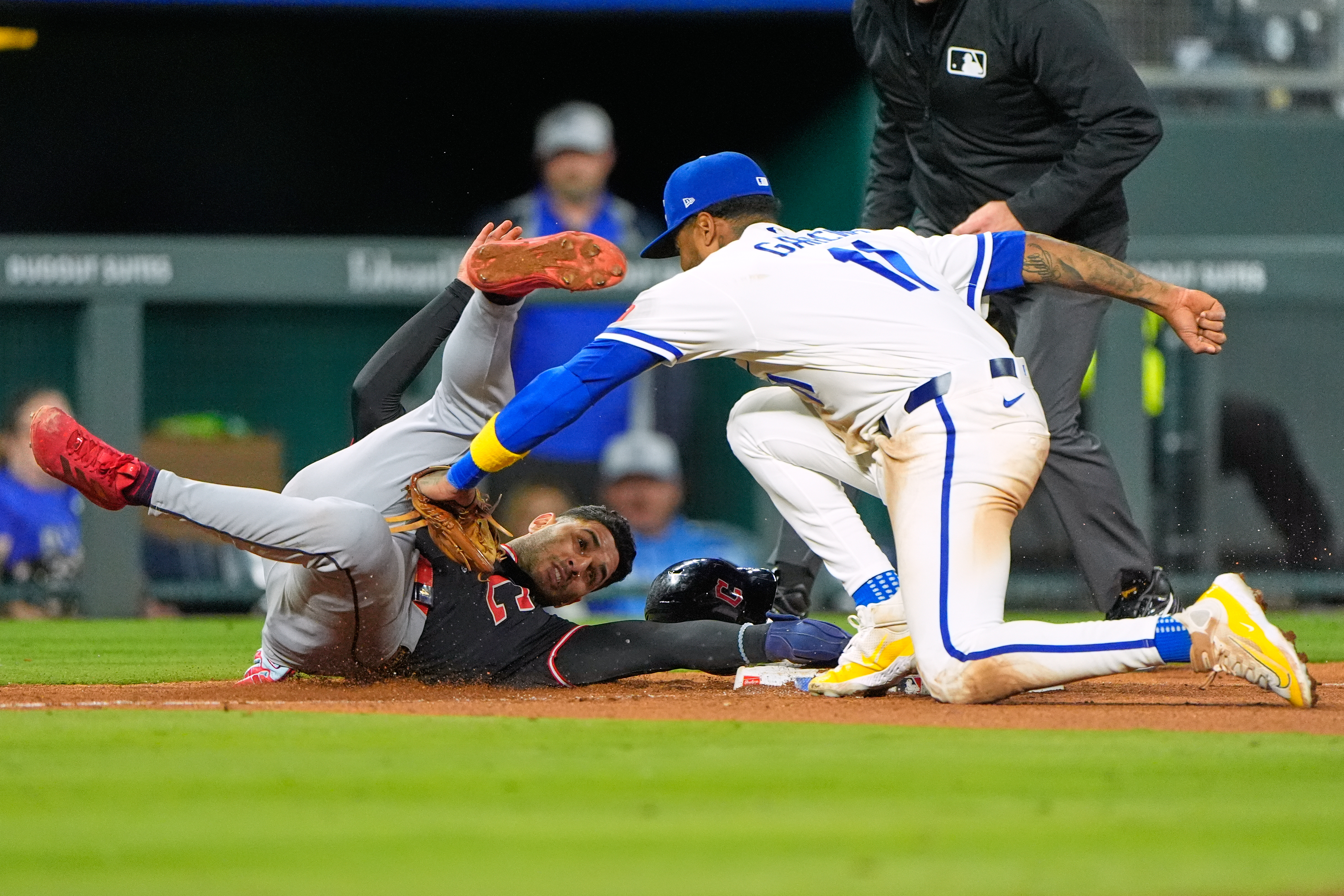 APTOPIX Guardians Royals Baseball