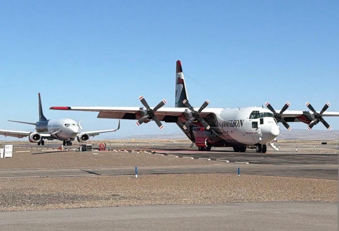 Median Fire air attack