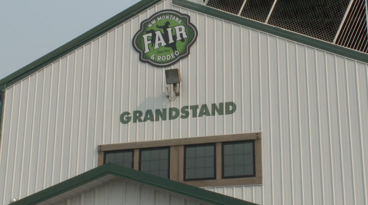 NW Montana Fair and Rodeo Sign Monday, Aug. 10, 2026