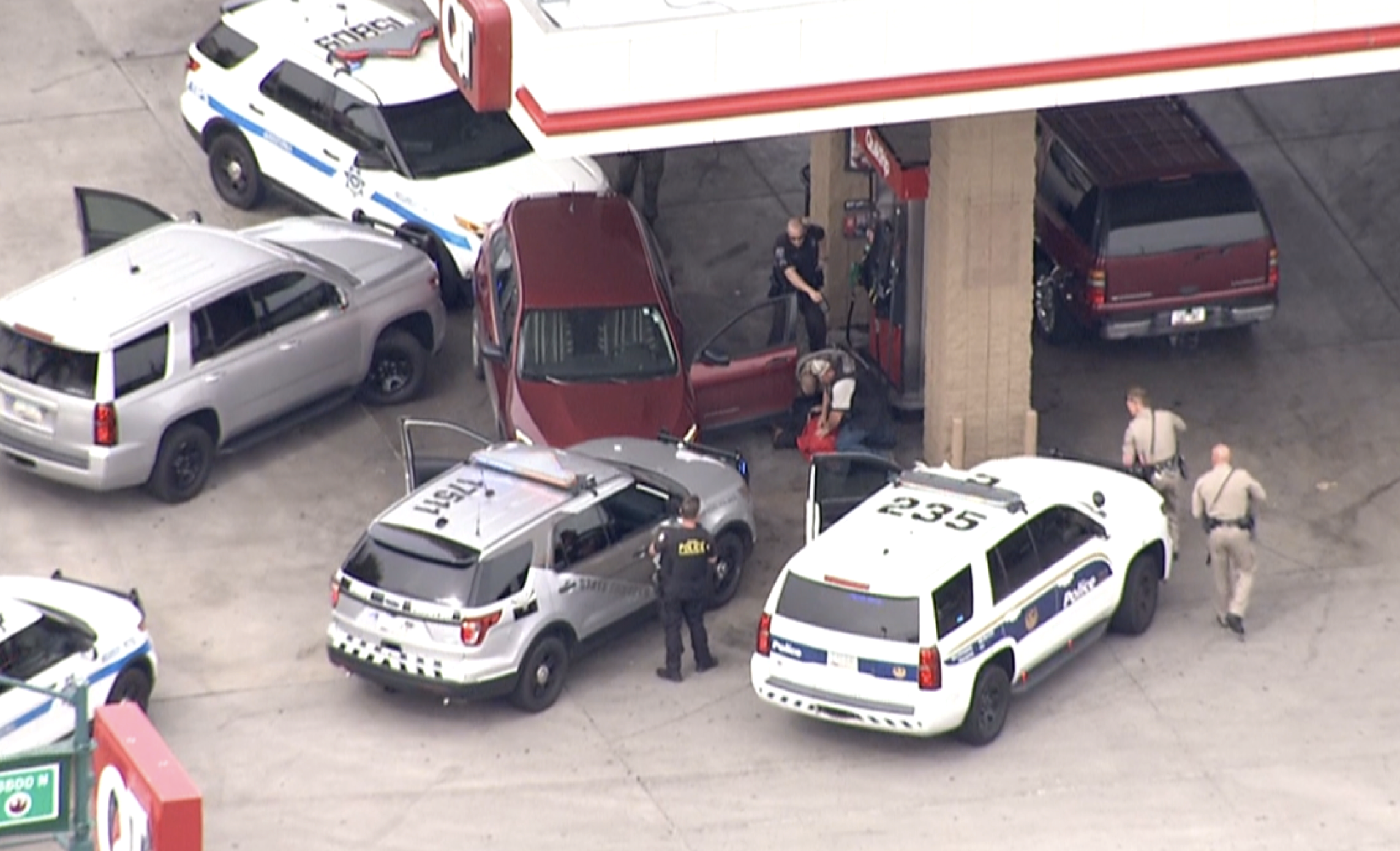 I-17 pursuit suspect in custody