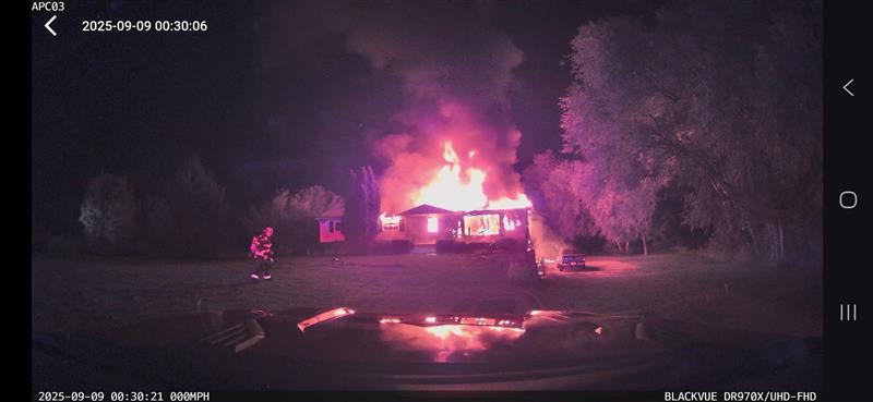 Alpine Twp. Deadly Fire, courtesy of Alpine Twp. Fire