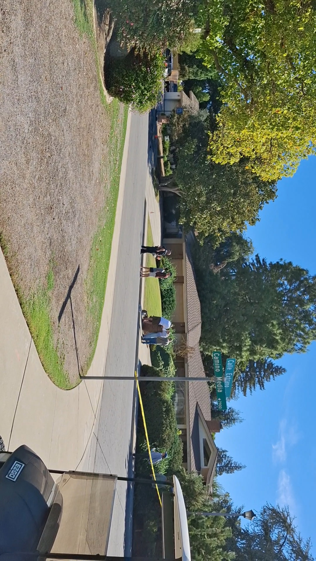 Hit-and-run on Camino Media