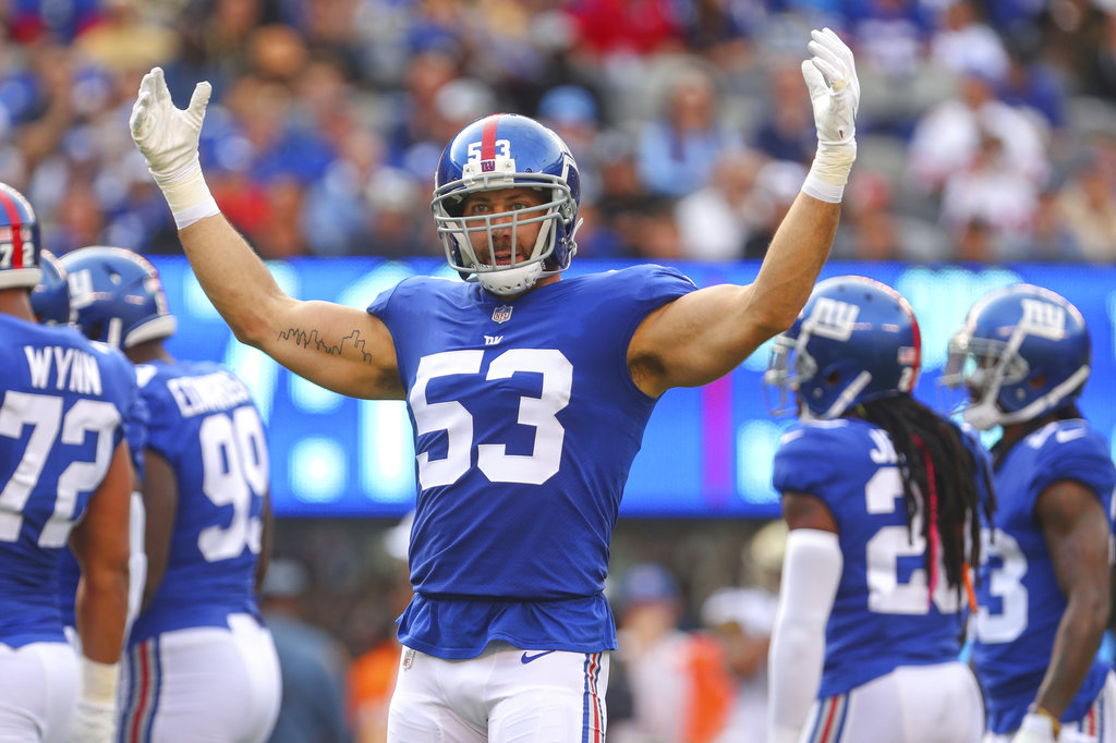 Saints Giants Football