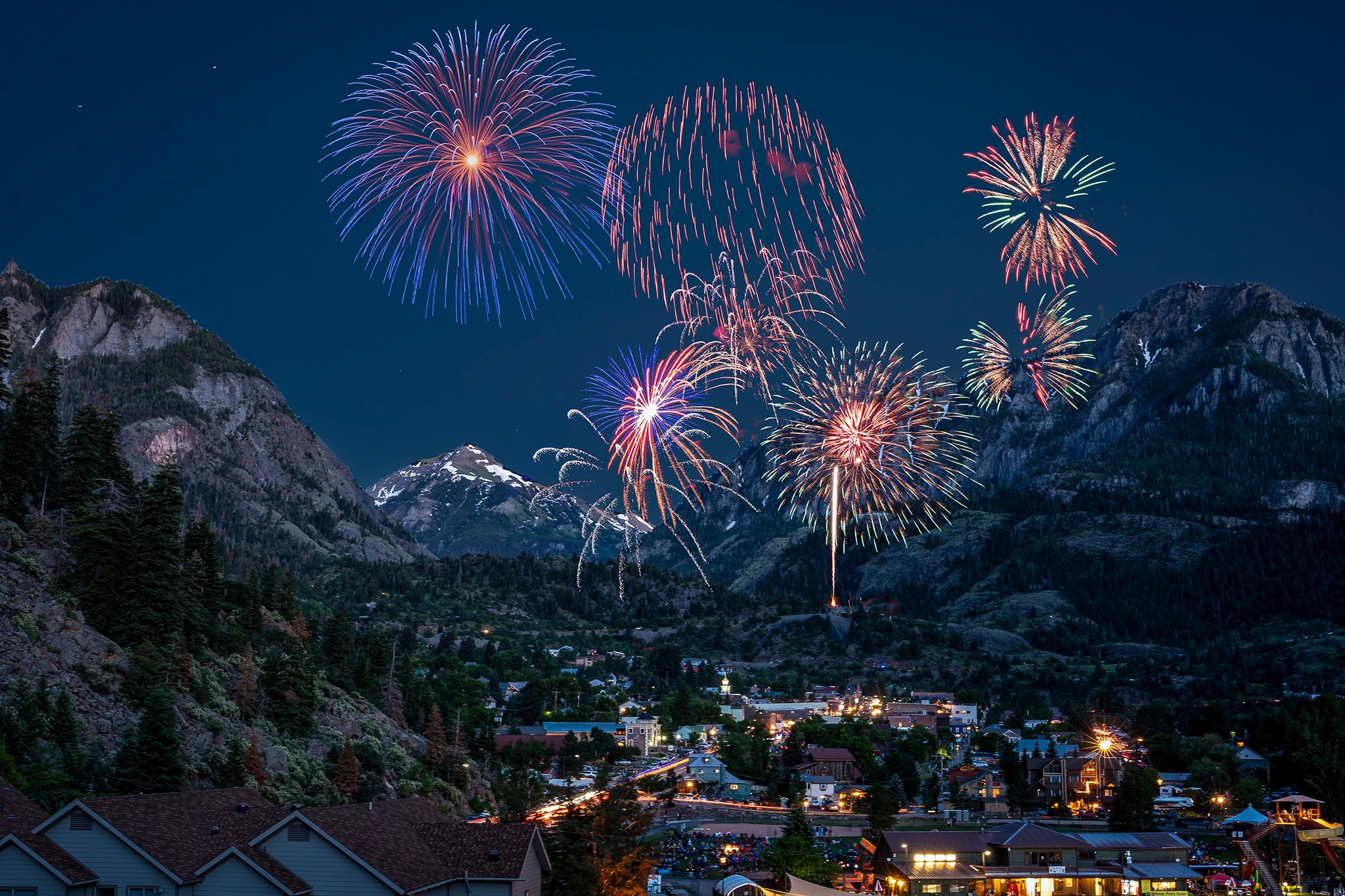 Ouray, Colorado fireworks