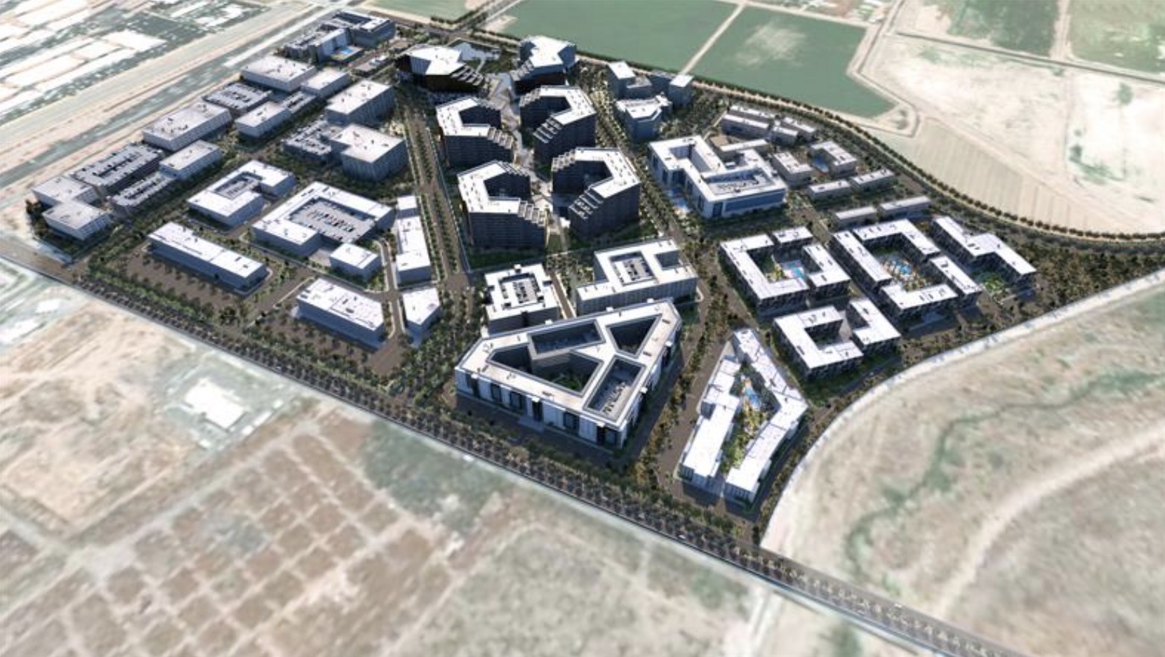 Glendale entertainment district rendering 